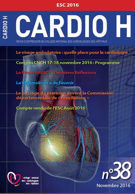 CARDIO H - N° 38, Novembre 2016